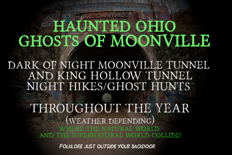 Hocking Hills Hiking trails: Night Hikes at Moonville Tunnel